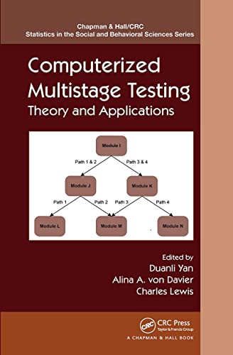 Computerized Multistage Testing: Theory and Applications (Chapman & Hall/Crc Statistics in the Social and Behavioral Sciences) von Chapman and Hall/CRC
