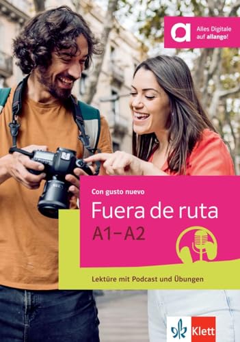 Con gusto nuevo A1-A2 Fuera de ruta: Land und Kultur. Lektüre mit Podcast und Übungen von Klett Sprachen GmbH