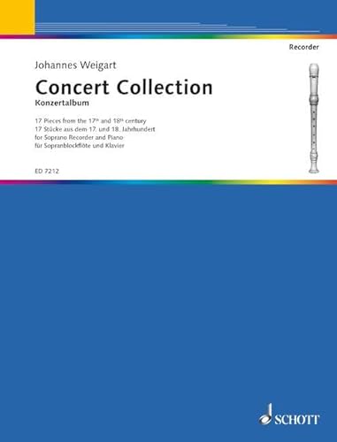 Concert Collection. Sopran-Blockflöte und Klavier von Schott