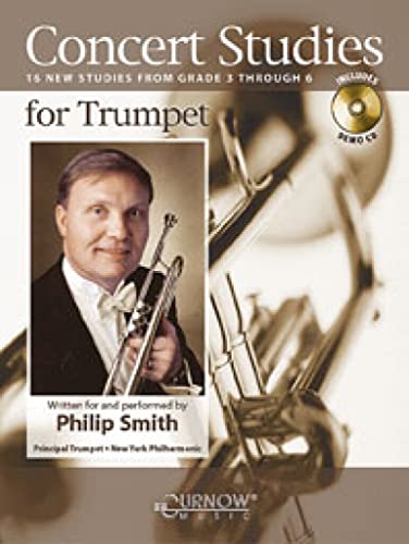 Concert Studies for Trumpet: Grade 3-6 [With CD]