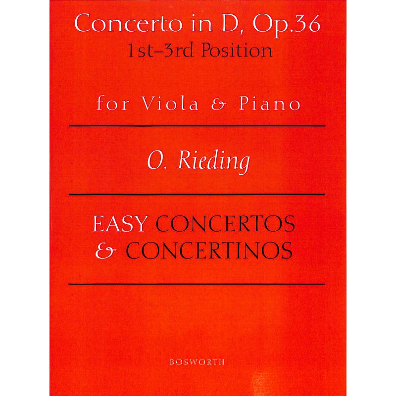 Concertino D-Dur op 36