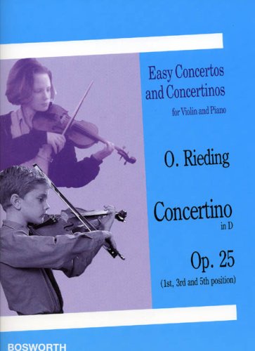 Concertino D-Dur op. 25, Violine u. Klavier