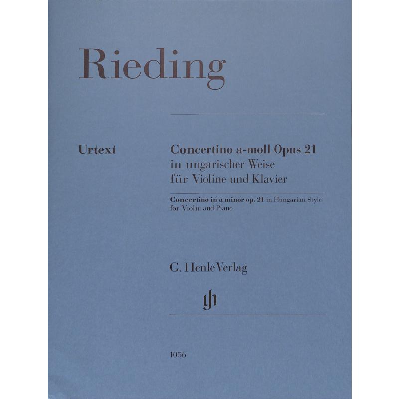 Concertino a-moll op 21 im ungarischen Stil