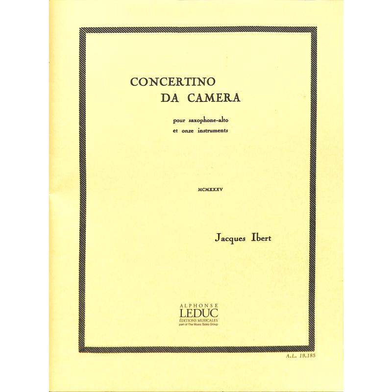 Concertino da camera Concertino da camera