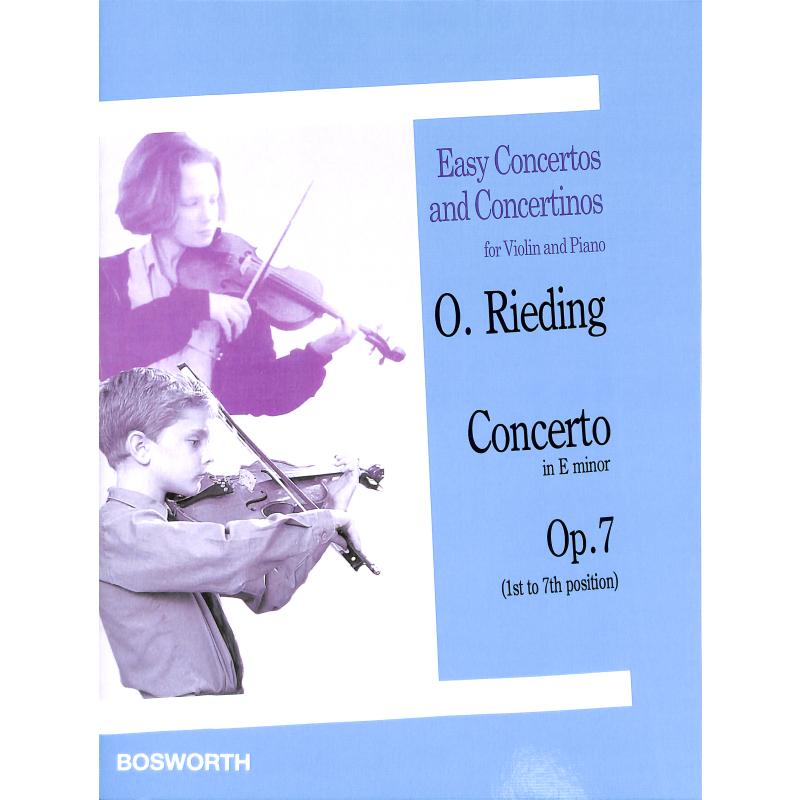 Concertino e-moll op 7 Concertino e-moll op 7