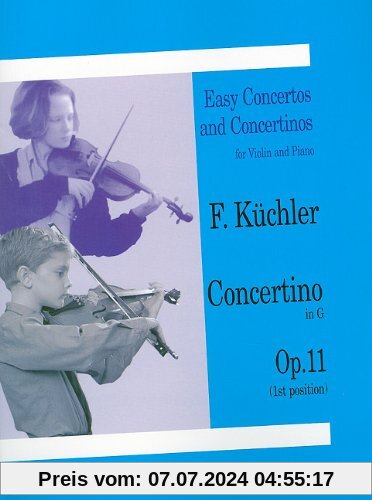 Concertino in G. Op. 11. Easy Concertos and Concertinos for Violin and Piano