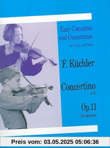 Concertino in G. Op. 11. Easy Concertos and Concertinos for Violin and Piano Concertino in G. Op. 11. Easy Concertos and Concertinos for Violin and Piano