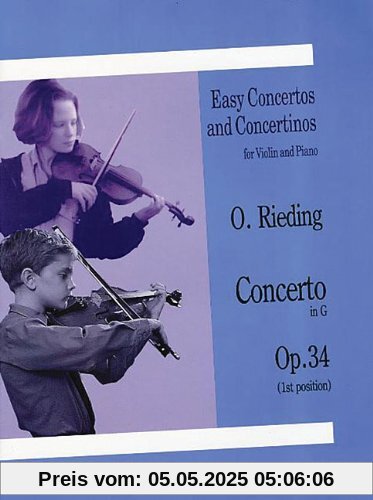 Concertino in G. Op. 34. Easy Concertos and Concertinos for Violin and Piano Concertino in G. Op. 34. Easy Concertos and Concertinos for Violin and Piano
