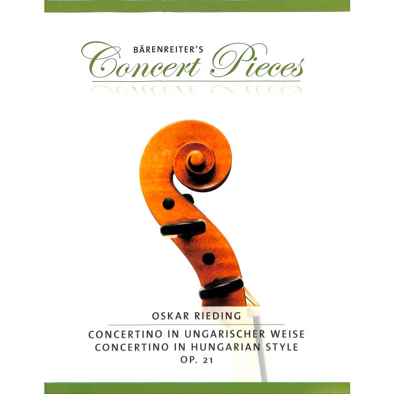 Concertino in ungarischer Weise a-moll op 21 Concertino in ungarischer Weise a-moll op 21