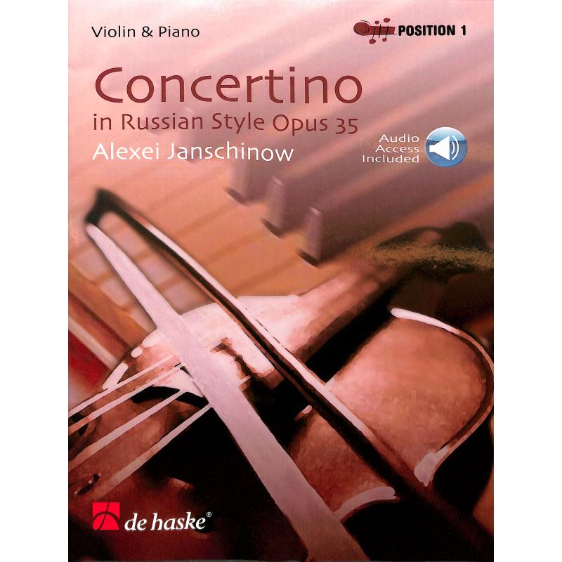 Concertino op 35 in russian style Concertino op 35 in russian style