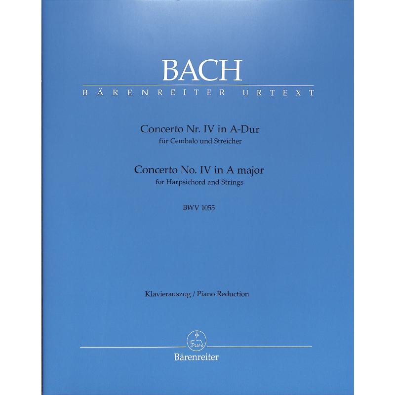 Concerto 4 A-Dur BWV 1055