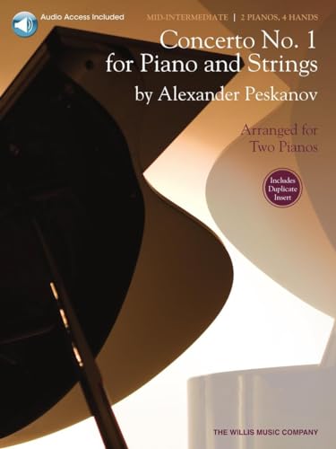 Concerto No. 1 for Piano and Strings: National Federation of Music Clubs 2014-2016 Selection Arranged for Two Pianos: Arranged for Two Pianos: Mid-intermediate/ 2 Pianos, 4 Hands