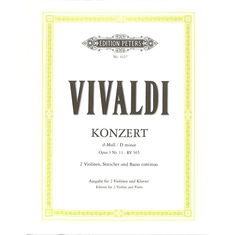 Concerto grosso d-moll op 3/11 RV 565 F 4/11 T 416 Concerto grosso d-moll op 3/11 RV 565 F 4/11 T 416