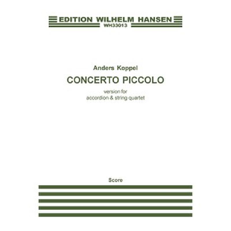 Concerto piccolo Concerto piccolo