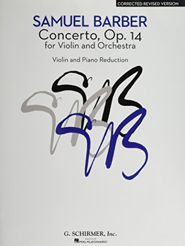 Concerto: Violin and Piano: Violin and Piano Reduction von G. Schirmer, Inc.
