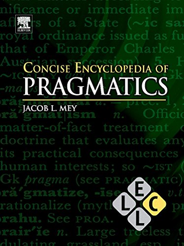 Concise Encyclopedia of Pragmatics: MRW (Concise Encyclopedias of Language and Linguistics) von Elsevier