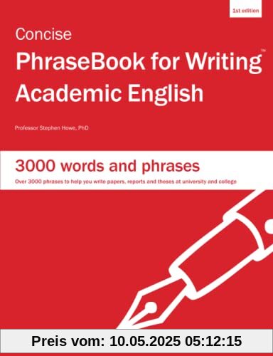 Concise PhraseBook for Writing Academic English
