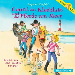 Conni, das Kleeblatt und die Pferde am Meer / Conni & Co Bd.11 (2 Audio-CDs) von Silberfisch
