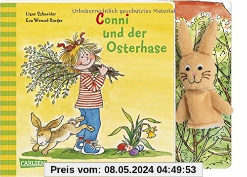Conni-Bilderbücher: Conni und der Osterhase: Pappenbuch mit Fingerpuppe