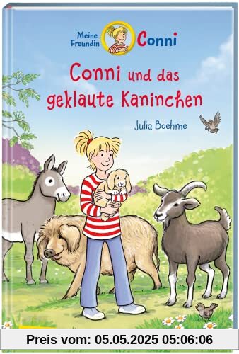 Conni Erzählbände 41: Conni und das geklaute Kaninchen: Eine tolle Tiergeschichte für Jungen und Mädchen ab 7 zum Selberlesen und Vorlesen mit vielen bunten Bildern (41)