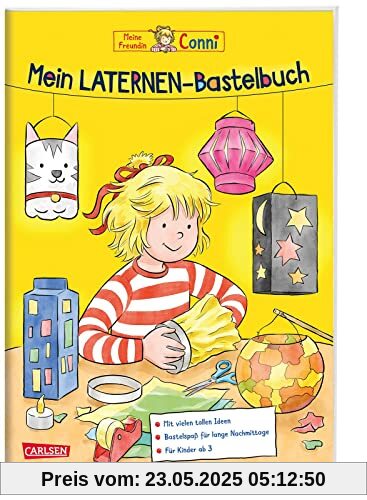 Conni Gelbe Reihe (Beschäftigungsbuch): Mein Laternen-Bastelbuch