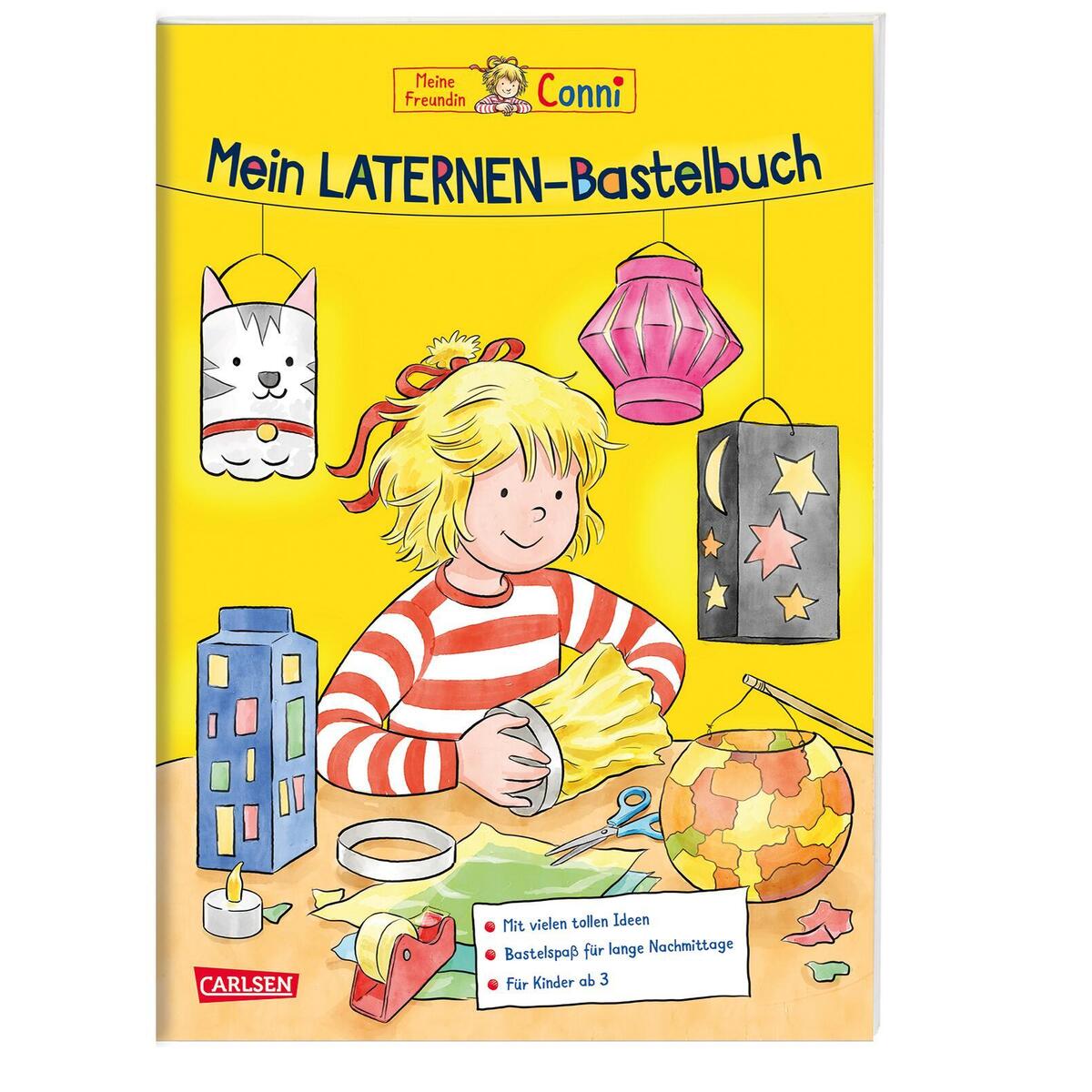 Conni Gelbe Reihe (Beschäftigungsbuch): Mein Laternen-Bastelbuch von Carlsen Verlag GmbH