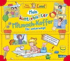 Conni Gelbe Reihe (Beschäftigungsbuch): Mein kunterbunter Mitmach-Koffer für unterwegs (Buch-Set für die Ferienzeit) von Carlsen