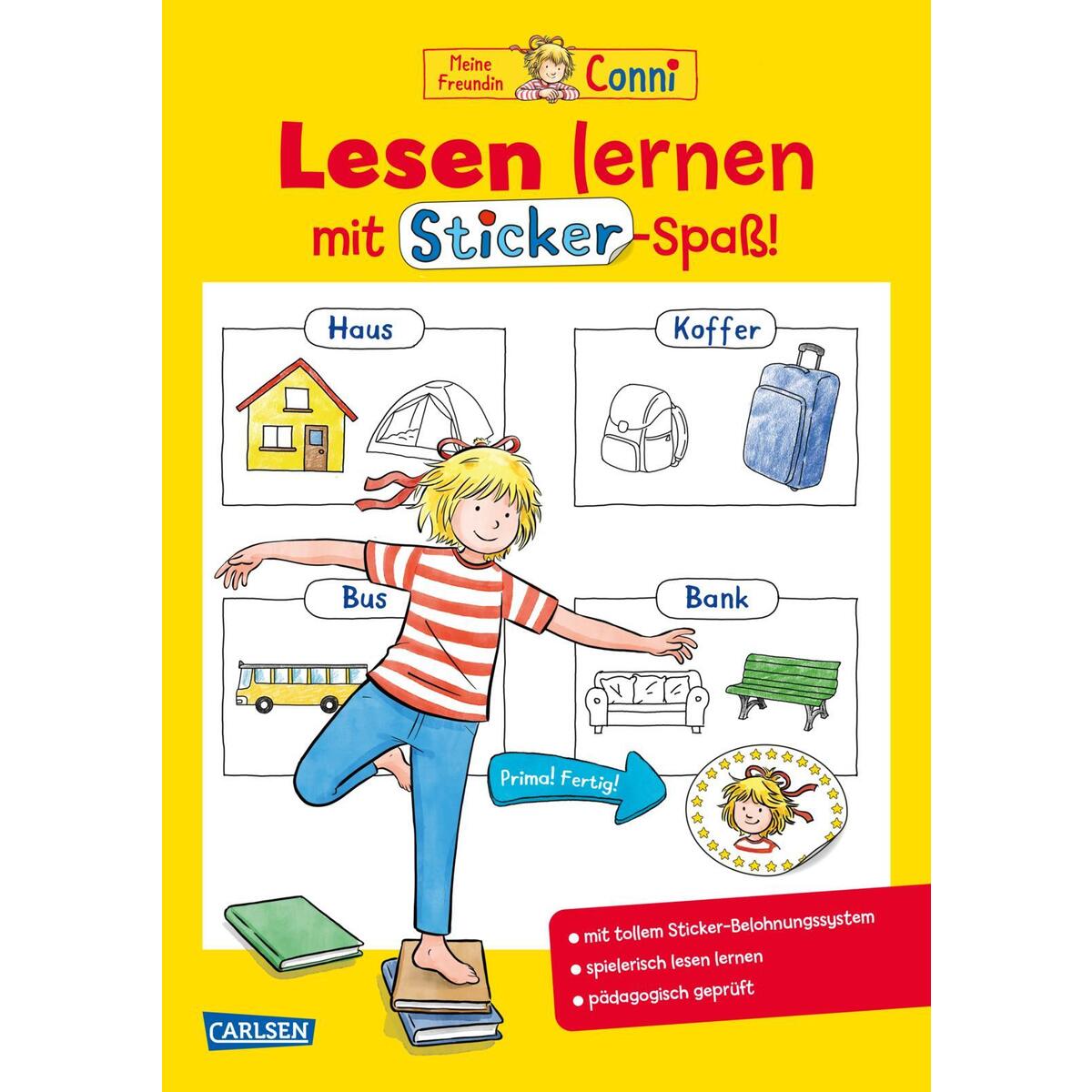 Conni Gelbe Reihe: Lesen lernen mit Sticker-Spaß Conni Gelbe Reihe: Lesen lernen mit Sticker-Spaß von Carlsen Verlag GmbH