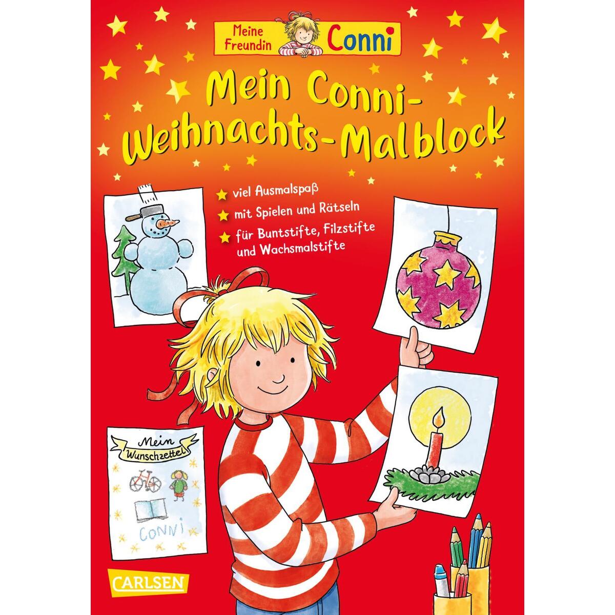 Mein Conni Weihnachts-Malblock Mein Conni Weihnachts-Malblock von Carlsen Verlag GmbH