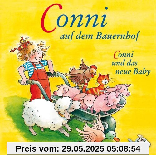 Conni auf dem Bauernhof / Conni und das neue Baby, 1 Audio-CD