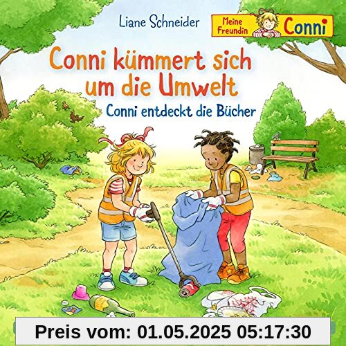 Conni kümmert sich um die Umwelt / Conni entdeckt die Bücher (Meine Freundin Conni - ab 3): 1 CD