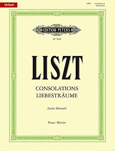 Consolations und Liebesträume (3 Notturnos), Klavier: Urtext (Edition Peters)