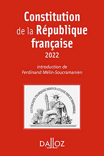 Constitution de la République française 19ed