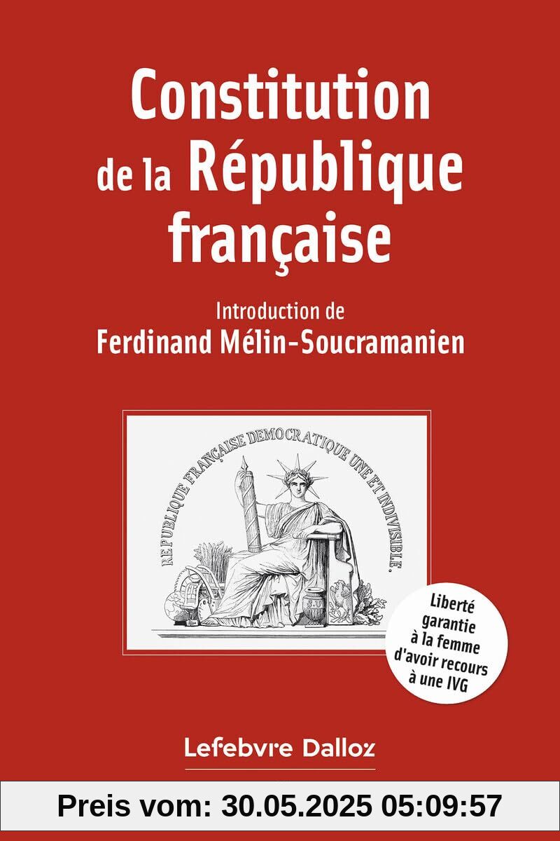 Constitution de la République française. 22e éd.