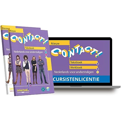 Contact! Nieuw 1 A1 - Hybride Ausgabe: Nederlands voor anderstaligen. Kurs- und Übungsbuch mit Audios + Lizenzcode für die Digitale Ausgabe von Intertaal (14 Monate) Contact! Nieuw 1 A1 - Hybride Ausgabe: Nederlands voor anderstaligen. Kurs- und Übungsbuch mit Audios + Lizenzcode für die Digitale Ausgabe von Intertaal (14 Monate)
