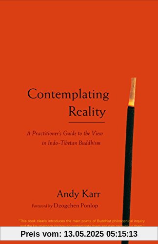 Contemplating Reality: A Practitioner's Guide to the View in Indo-Tibetan Buddhism
