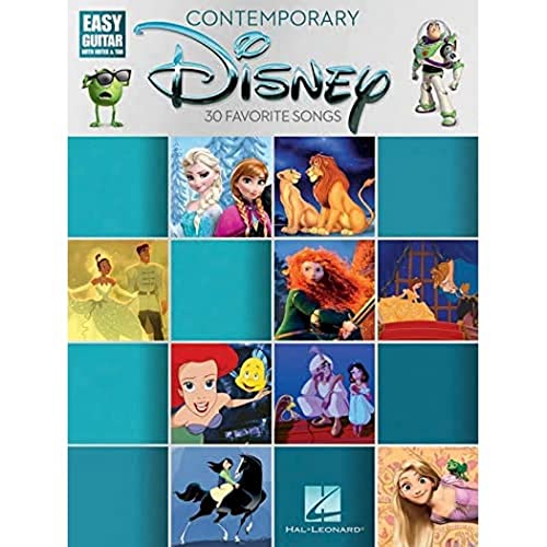 Contemporary Disney: Easy Guitar With Notes And Tab: Noten, Sammelband, Tabulatur für Gitarre Contemporary Disney: Easy Guitar With Notes And Tab: Noten, Sammelband, Tabulatur für Gitarre