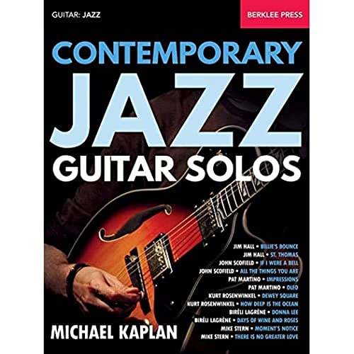 Contemporary Jazz Guitar Solos: Noten, Lehrmaterial für Gitarre