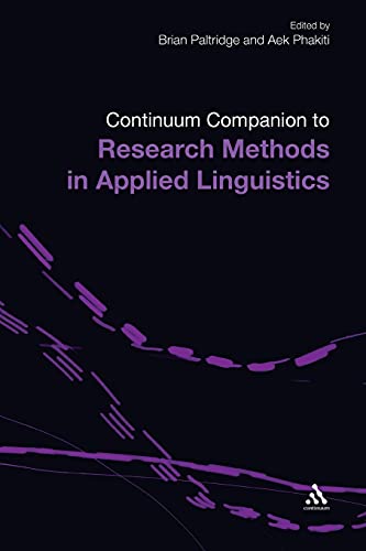 Continuum Companion to Research Methods in Applied Linguistics (Continuum Companions)