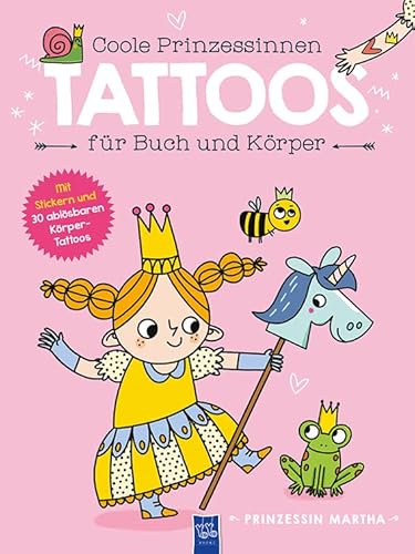Coole Prinzessinnen Tattoos für Buch und Körper – Prinzessin Martha