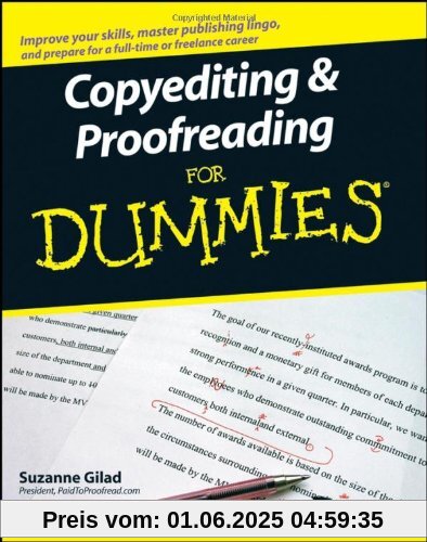 Copyediting & Proofreading For Dummies