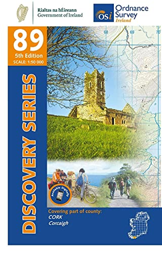 OS Eire Blatt 89 (Discovery Map, Band 89) von ORDNANCE SURVEY