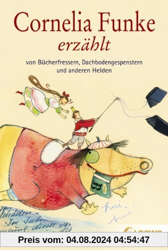 Cornelia Funke erzählt von Bücherfressern, Dachbodengespenstern und anderen Helden