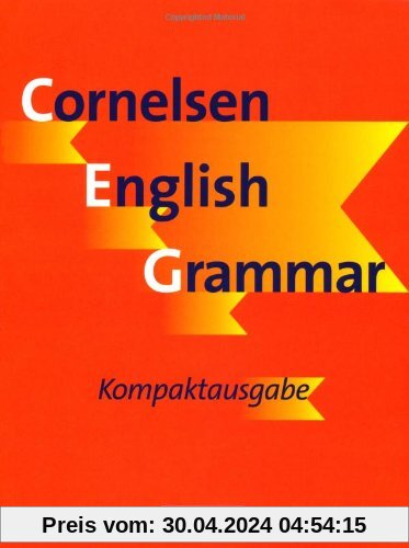 Cornelsen English Grammar - Kompaktausgabe: Grammatik