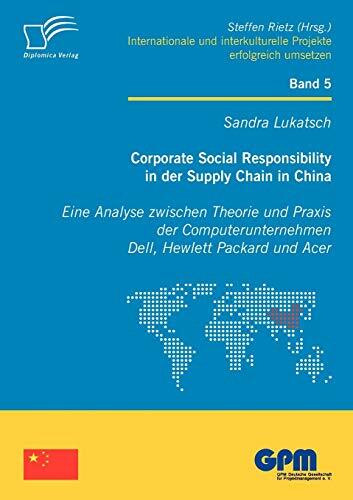 Corporate Social Responsibility in der Supply Chain in China: Eine Analyse zwischen Theorie un...