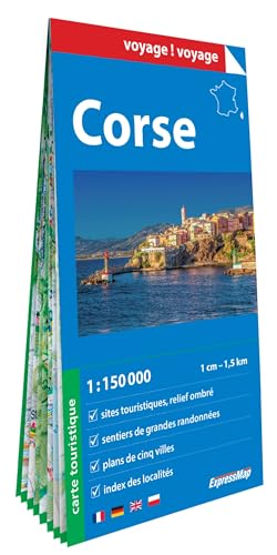 Corse 1/150.000 (carte grand format en papier) von EXPRESSMAP