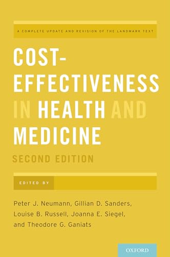 Cost-Effectiveness in Health and Medicine von Oxford University Press, USA