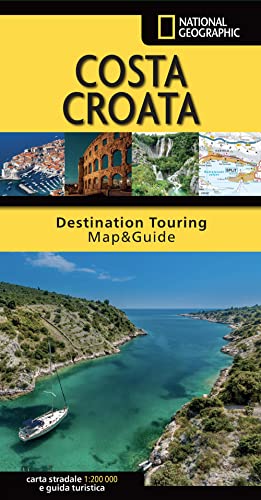 Costa croata. Carta stradale 1:200.000 e guida turistica (Destination Touring. Map & Guide) von Libreria Geografica