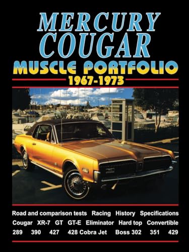 MERCURY COUGAR MUSCLE PORTFOLIO 1967-1973: Road Test Book