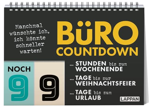 Countdown-Kalender für's Büro: Tischaufsteller mit Countdown-Funktion für's Büro Countdown-Kalender für's Büro: Tischaufsteller mit Countdown-Funktion für's Büro von Lappan